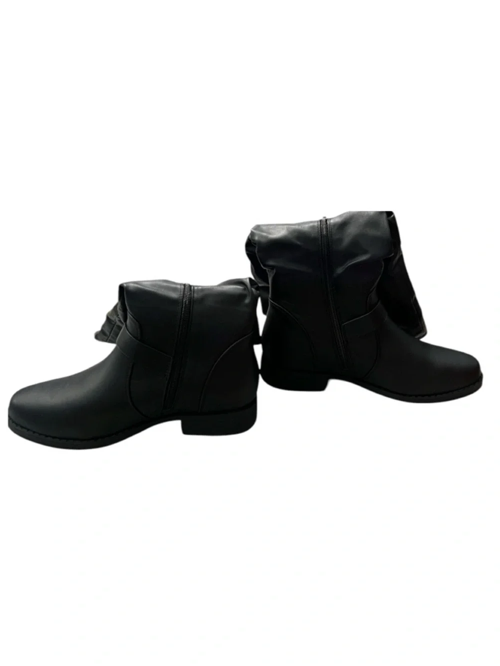 Journee collection black knee high boots